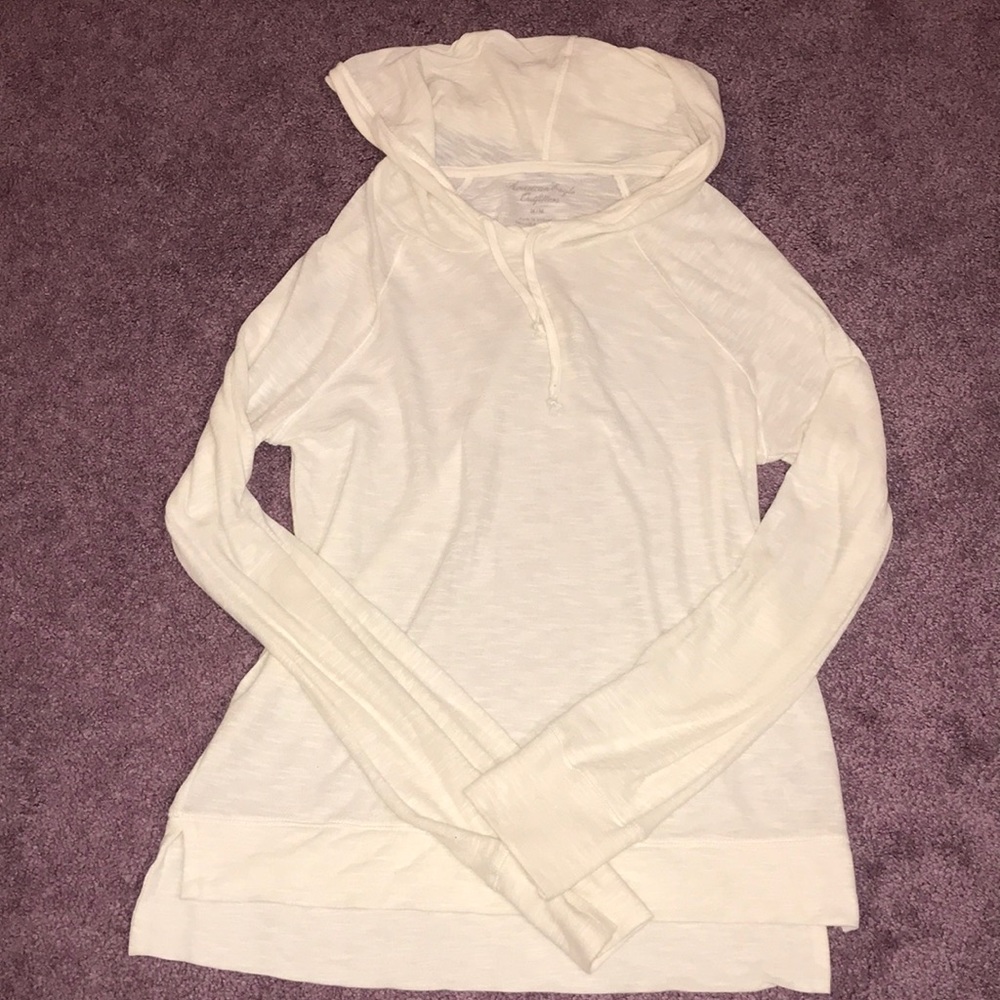Cream American Eagle Sweatshirt